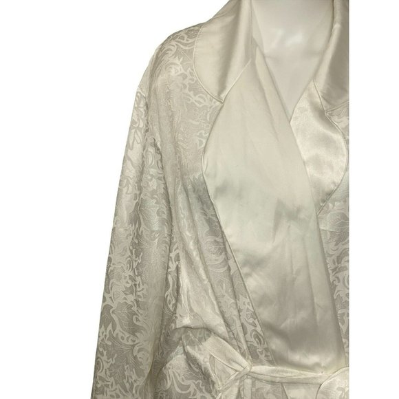 Vintage Victoria's Secret NWT Old Stock Gold Label Robe Paisley Shoulder Pads - Picture 10 of 12